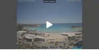 Thumbnail May 7, 2026 10:00 Ayia Napa Cyprus - Nissi Beach Panorama