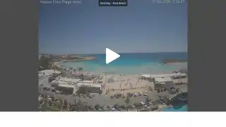 Thumbnail May 7, 2026 11:00 Ayia Napa Cyprus - Nissi Beach Panorama