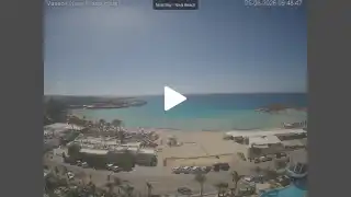 Thumbnail June 5, 2026 07:00 Ayia Napa Cyprus - Nissi Beach Panorama