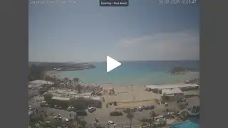 Thumbnail June 6, 2026 07:00 Ayia Napa Cyprus - Nissi Beach Panorama